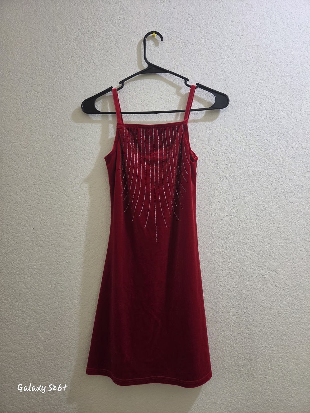 Body Wrapper Red Velvet Girl Dance Dress